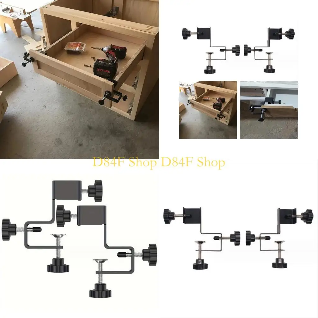 

D84F 2PCS/SET Woodworking Jig Cabine Tool Account Steel Anture