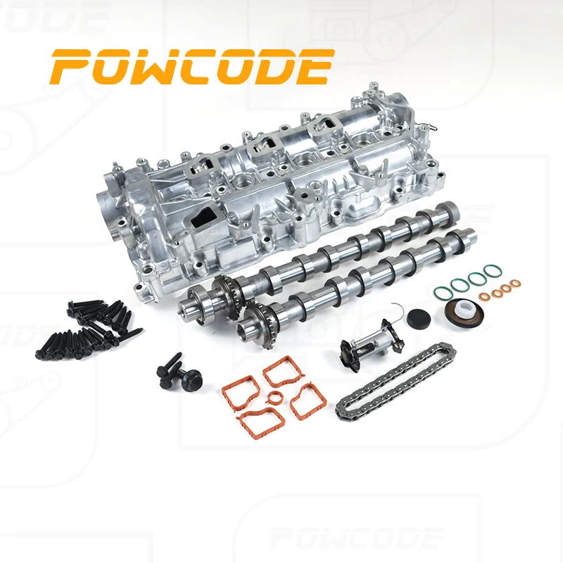 POWCODE Natural Aluminum Camshaft Housing 9812647280 9828655580 9828655380 Camshaft Kit For Citroen Peugeot 1.5 DV5 Diesel