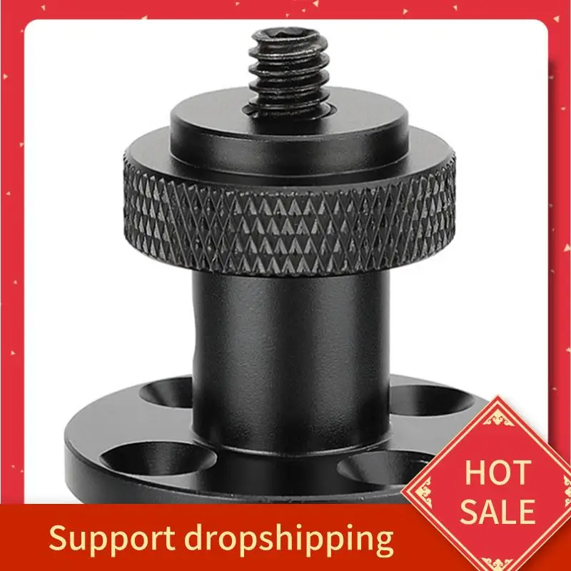 B44C For Camera Photography Support Holder With 1/4 Inch-20 Male Thread Screw Adapter Wall/Table/Ceiling Mount Design