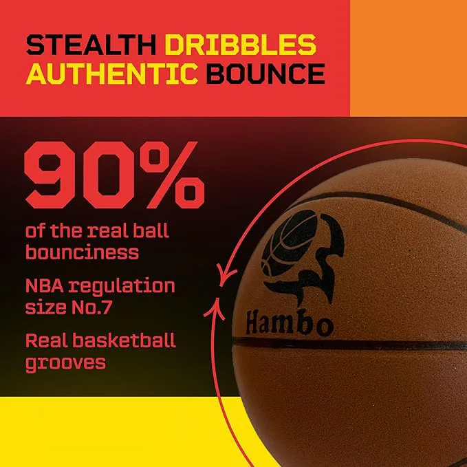 Dia 24 ซม.เงียบบาสเกตบอลในร่ม Dribble Practice 29.5in Mute Bouncing บาสเกตบอล Bounce Quiet Soft Airless โฟม Ball xmas ของขวัญ