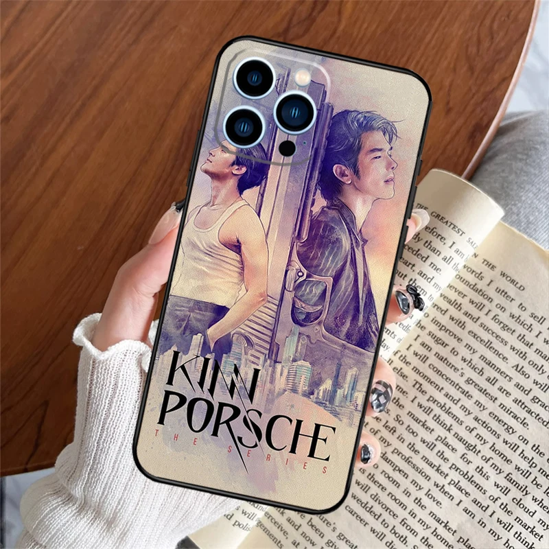 KinnPorsche The Series Phone Case For iPhone 16 15 14 13 12 11 Pro Max 12 13 Mini X XR XS Max 6s 8 7 Plus Cover