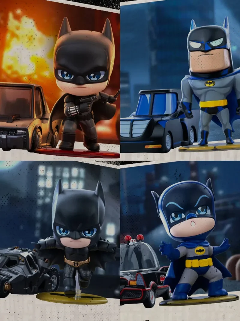 Blinddoos Pop Mart Batman 85 Aniversario Serie Actie Figuur Verrassing Ornament Bureau Decoratie Verjaardagscadeau Speelgoed Mystery Box