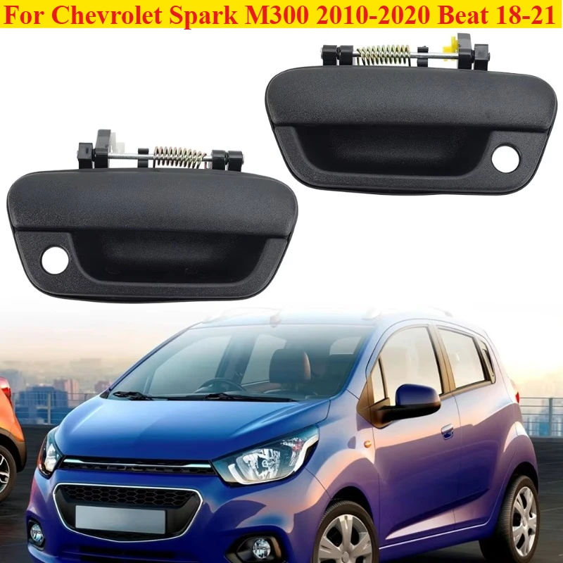 Manija Interior y Exterior de Puerta Delantera y Trasera para Chevrolet Spark M300 2010~2020 Beat 18-21 (95964943 95964944)