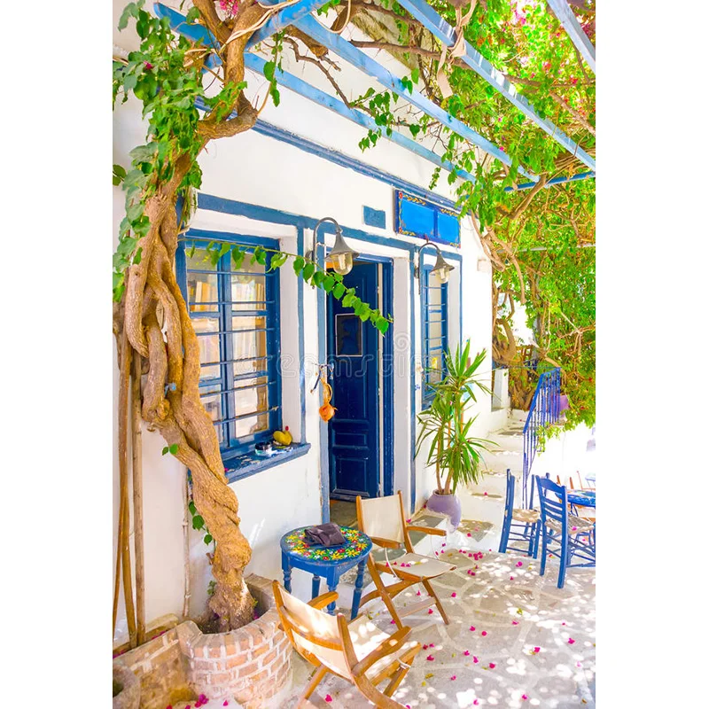 SHENGYONGBAO Европейский стиль ретро уличный морской пейзаж свадебные фотографии для новорожденных и домашних животных