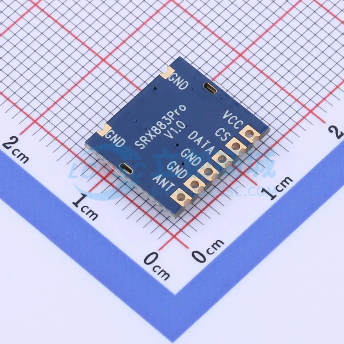 7pcs SRX883PRO-433MHz SMD 13.9x12.8mm receiver 433.92MHz 2V 5.5V RF Wireless Communication Module for Smart Home System