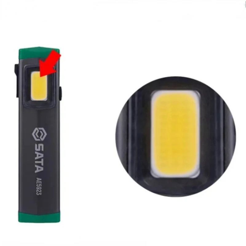 New Xiaomi SATA Strong Magnetic Mini Work Lamp Auto Repair LED Lamp Charging Strong Light Flashlight Tools Magnet Strong Lights