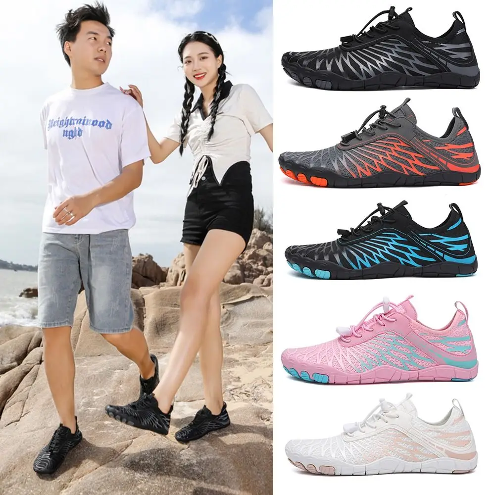 Barefoot Unisex Water Shoes Breathable Comfortable River Sea Aqua Sneakers Lightweight Quick-Dry Swimming Beach Shoes Boating