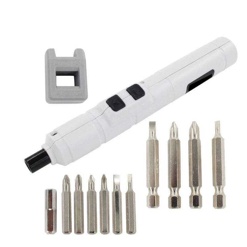 

Mini Electrical Screwdriver USB Cordless Battery Drill With Bits Kits Flexible Shaft Set Screwdrivers Power Tool