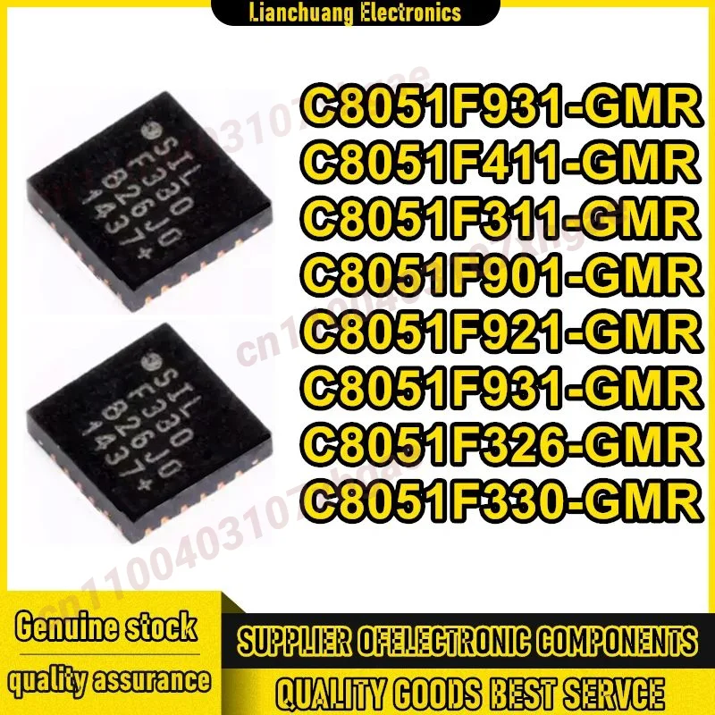

5 шт. C8051F931-GMR C8051F411-GMR C8051F311-GMR C8051F901-GMR C8051F921-GMR C8051F931-GMR C8051F330-GMR C8051F326-GMR QFN28 новый