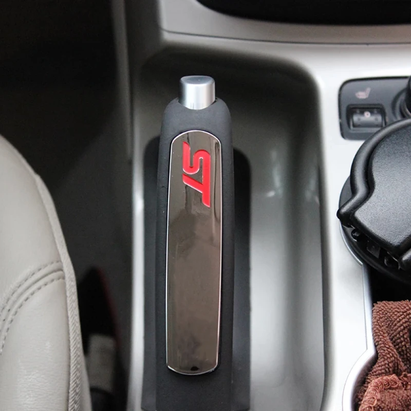 My Good Car  ABS Car Handbrake Cover Hand Brake Trim Sticker Case For Ford Kuga Escape 2012 2013 2014 2015 2016 Accessories