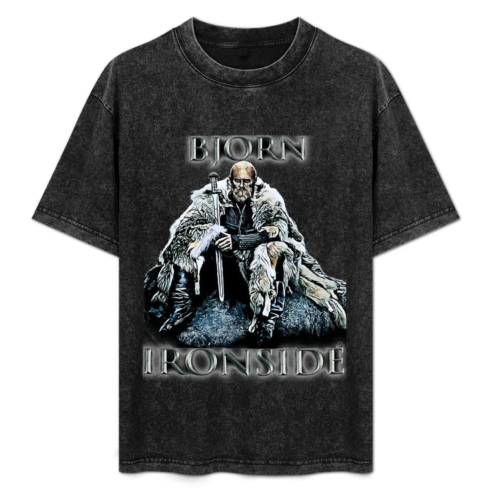 Bjorn Ironside T-Shirt Large Size Basic Casual T-Shirt