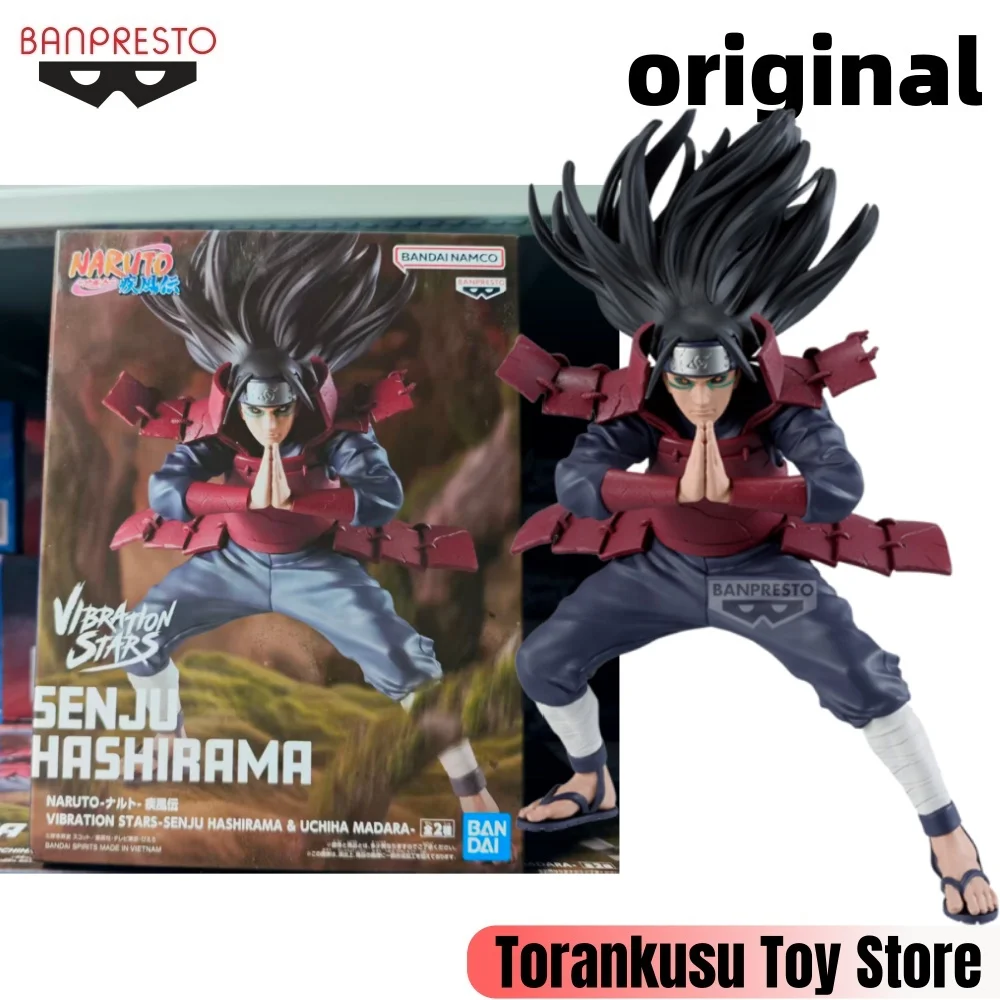 

Фигурка BANPRESTO Naruto Anime Senju Hashirama Vibration Stars, оригинальная модель Figuarts, коллекционная декоративная фигурка