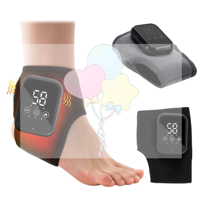 

3-в-1 интегрированный нагревательный, вибрационный и компрессионный массажер для ног и лодыжки