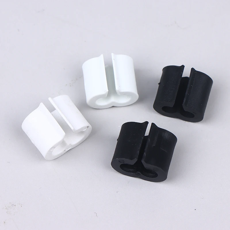 100Pcs Y-Shaped Plastic Connectors - DIY Wire Mesh Fastening Clips For Pet Cage Linking - Shelf Clips