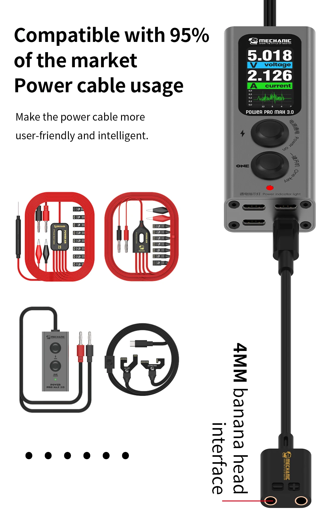 mechanic-power-pro-max-30-equipped-with-a-digital-voltage-and-current-display-supports-usb-a-and-type-c-interfaces