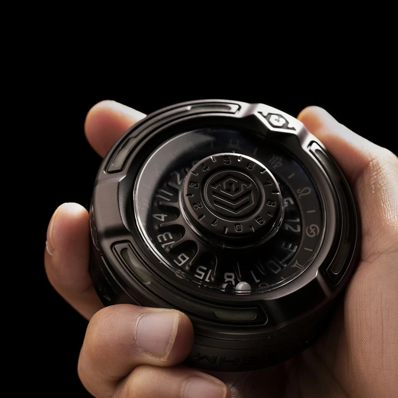 Outdoor Portable EDC Mechanical Lucky Digital Roulette Finger Spinning Creative Toy Gift Tool