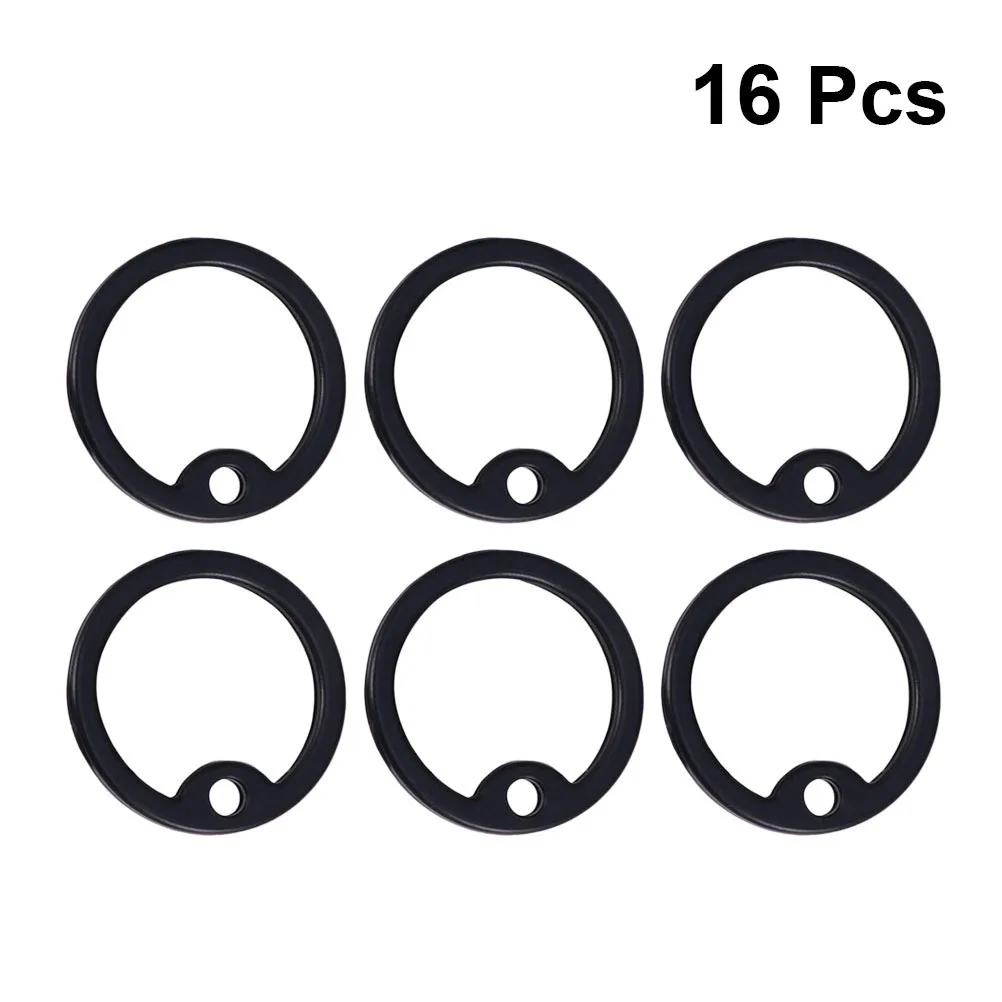 

16Pcs Pet Tag Silencers Dog Silence Circle Easy Use Long Protector Pet Tag Silencers Dog Silence Circle