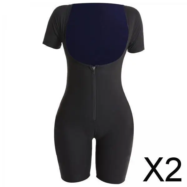 

Костюмы для сауны, толстовка из спандекса, жилет для похудения, топ, корректирующее белье, комбинезон для женщин, тренажерный зал, йога, фитнес-тренировки