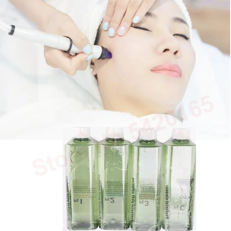 

Aqua Peeling Solution PS1 PS2 PS3 PSC 4 Bottles 500Ml Per Bottle Facial Serum Hydra For Normal Skin Microdermabrasion