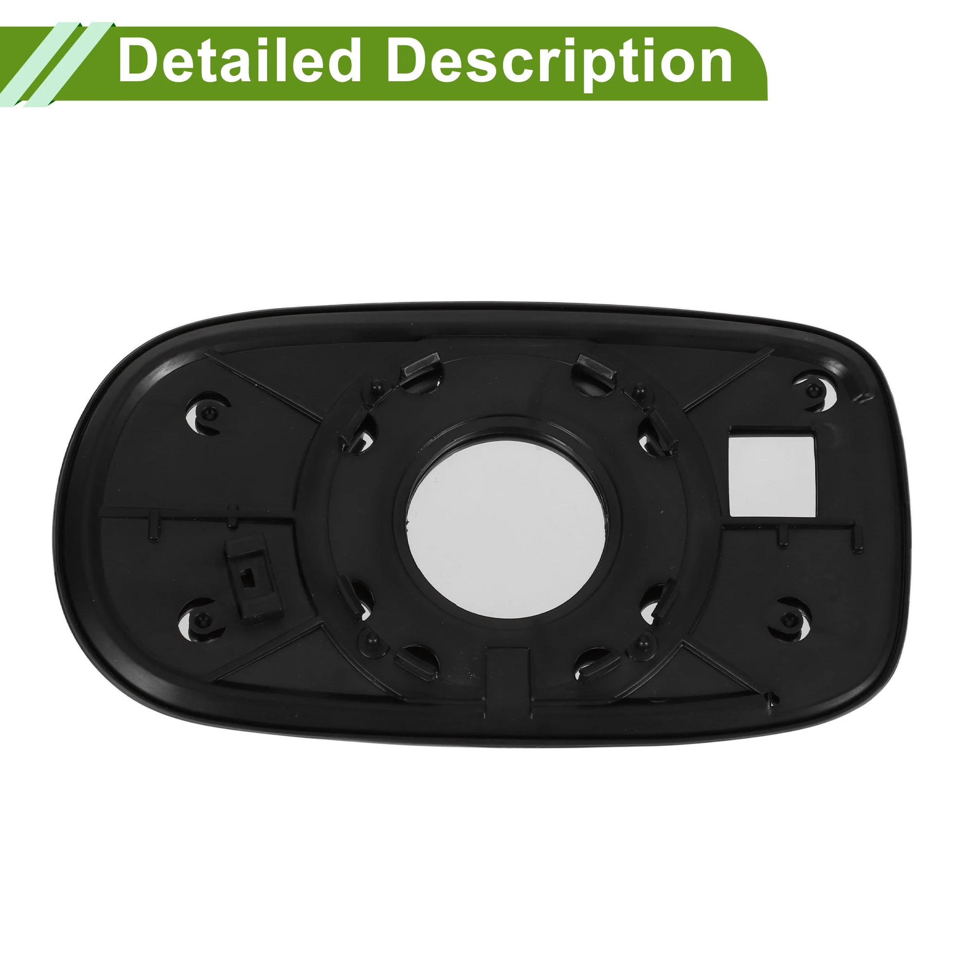 UXCELL يمين مع استبدال زجاج مرآة التسخين لشركة Hyundai Azera No.876213L900