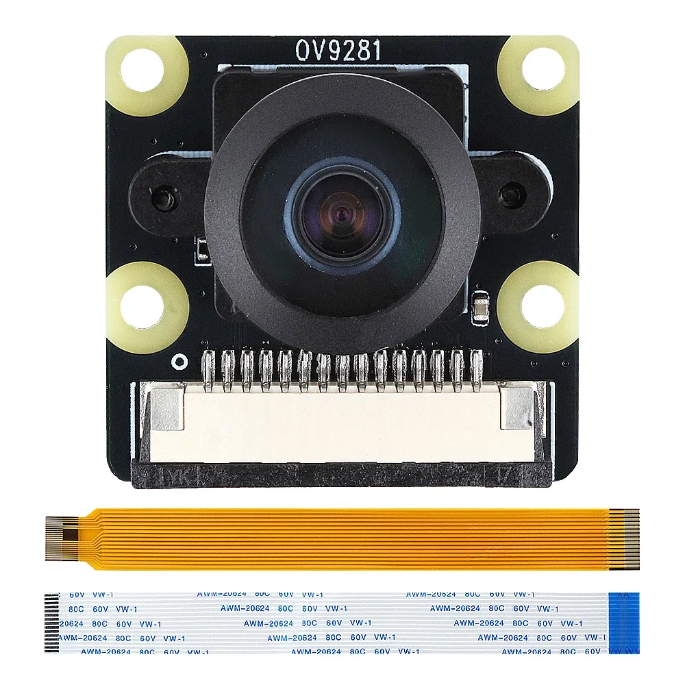 OV9281 Camera Module for Raspberry Pi5 4 4B 3B+ ZERO 2 W 1280*800 1MP Black White Global Shutter 120 FPS 79 110 160 Degrees