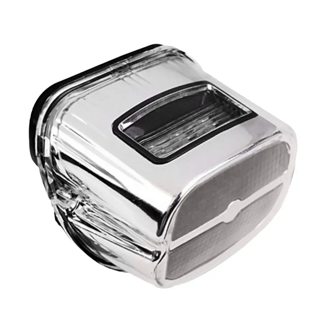 الذيل الفرامل LED ضوء دراجة نارية وقف مصباح لعدسة FLHRC واضحة #4