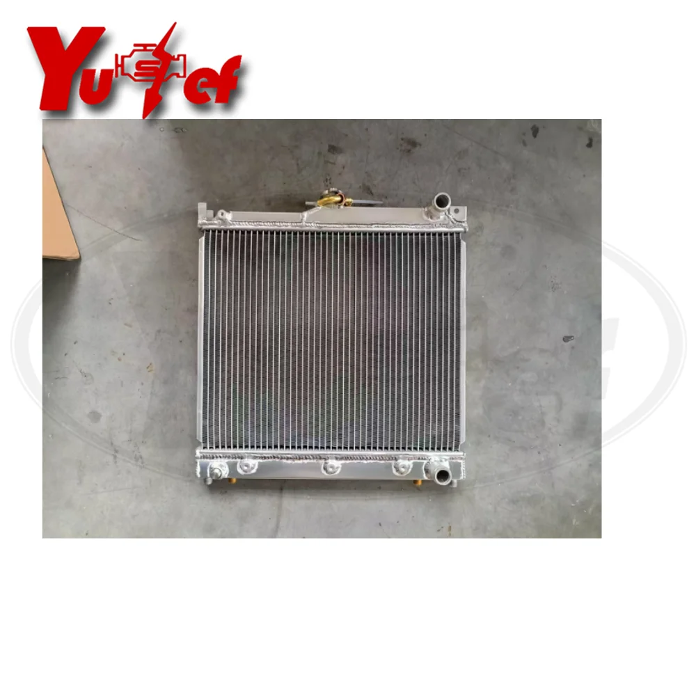 All aluminum radiator For SUZUKI JIMNY 1.3 1995-2018/JB23W JB33W JB43W G13B, G13BB, K6A, M13A AT 40mm # 1770078E20 1770082A00 view 3