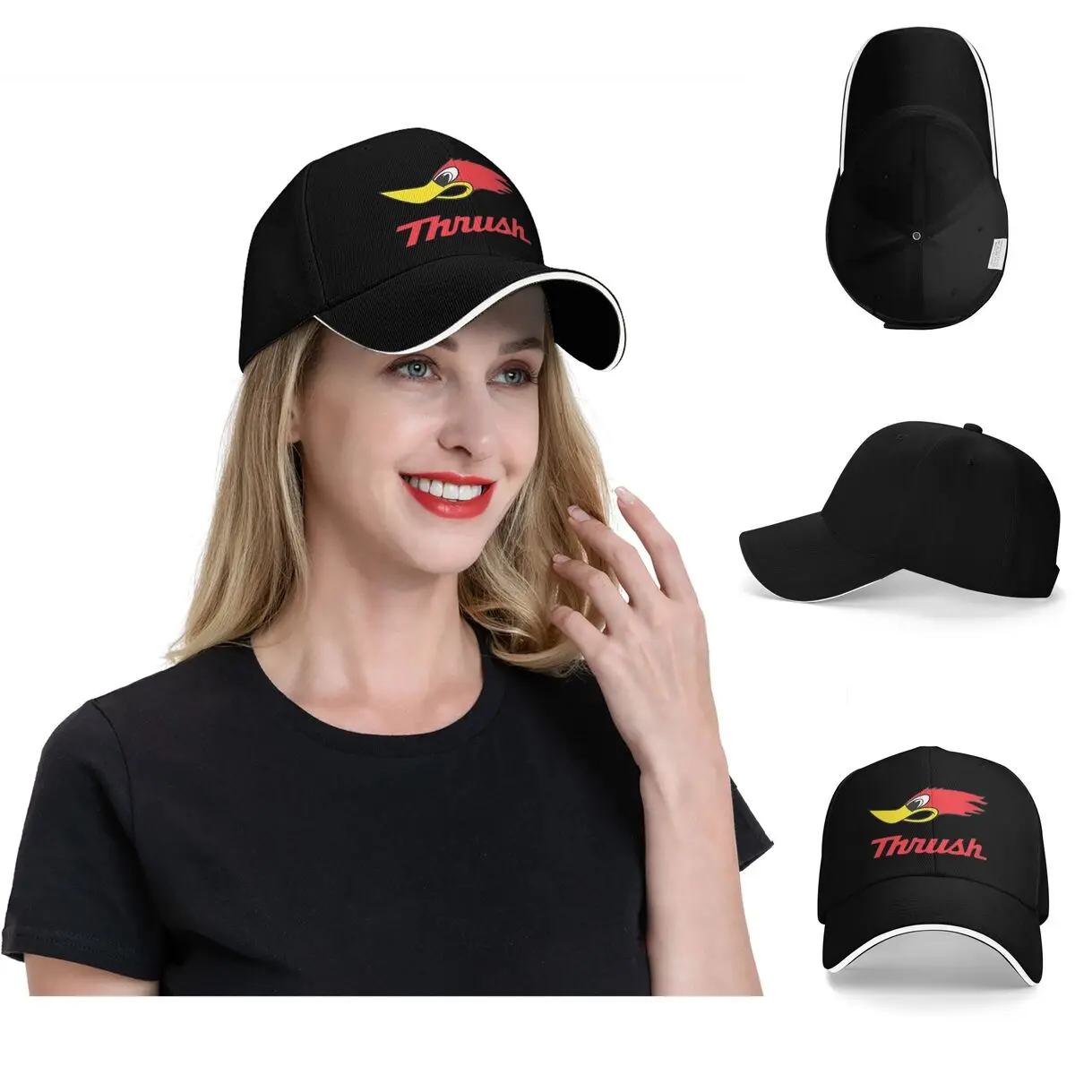 Hot Rod Logos Mr Baseball Caps Snapback Baseball Hats Breathable Casual Casquette Outdoor for Men And Women