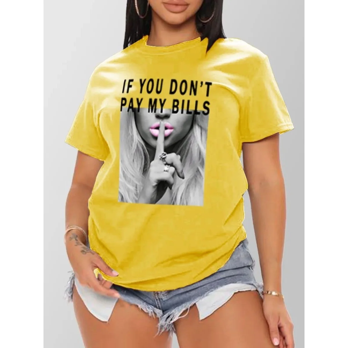 Faionable feminino oversized solto camiseta rua sle ort sve casual confortável topo para senhoras