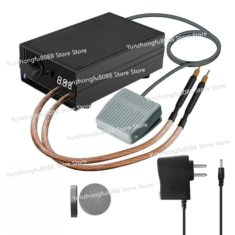 

Handheld Spot Welding Machine 0 1200A 8000W Adjustable Nickel Plated Pure Nickel Sheets Spot Welders for 18650 Lithium Batterty