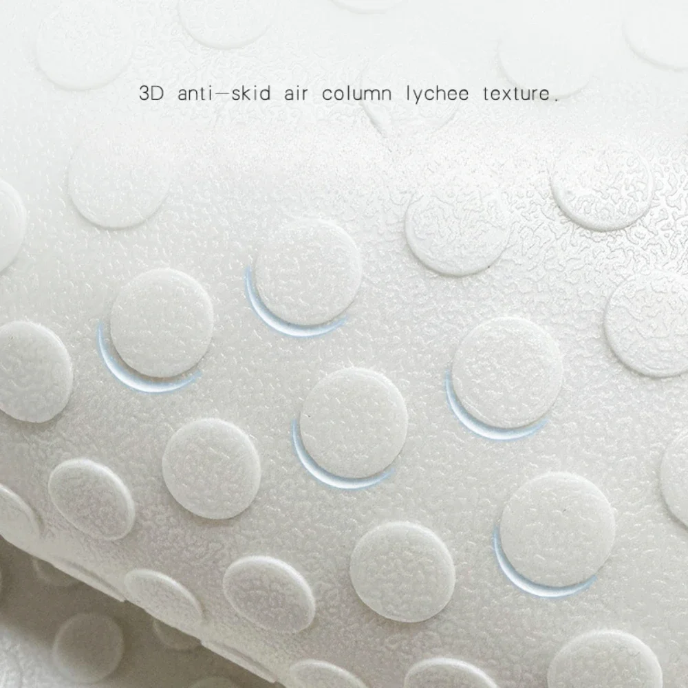 40*100cm Mat Bathtub Bath Mat PVC Soft Bathtub Safety Shower Non-slip Bath Mats With Suction Cups Massage Floor Mat