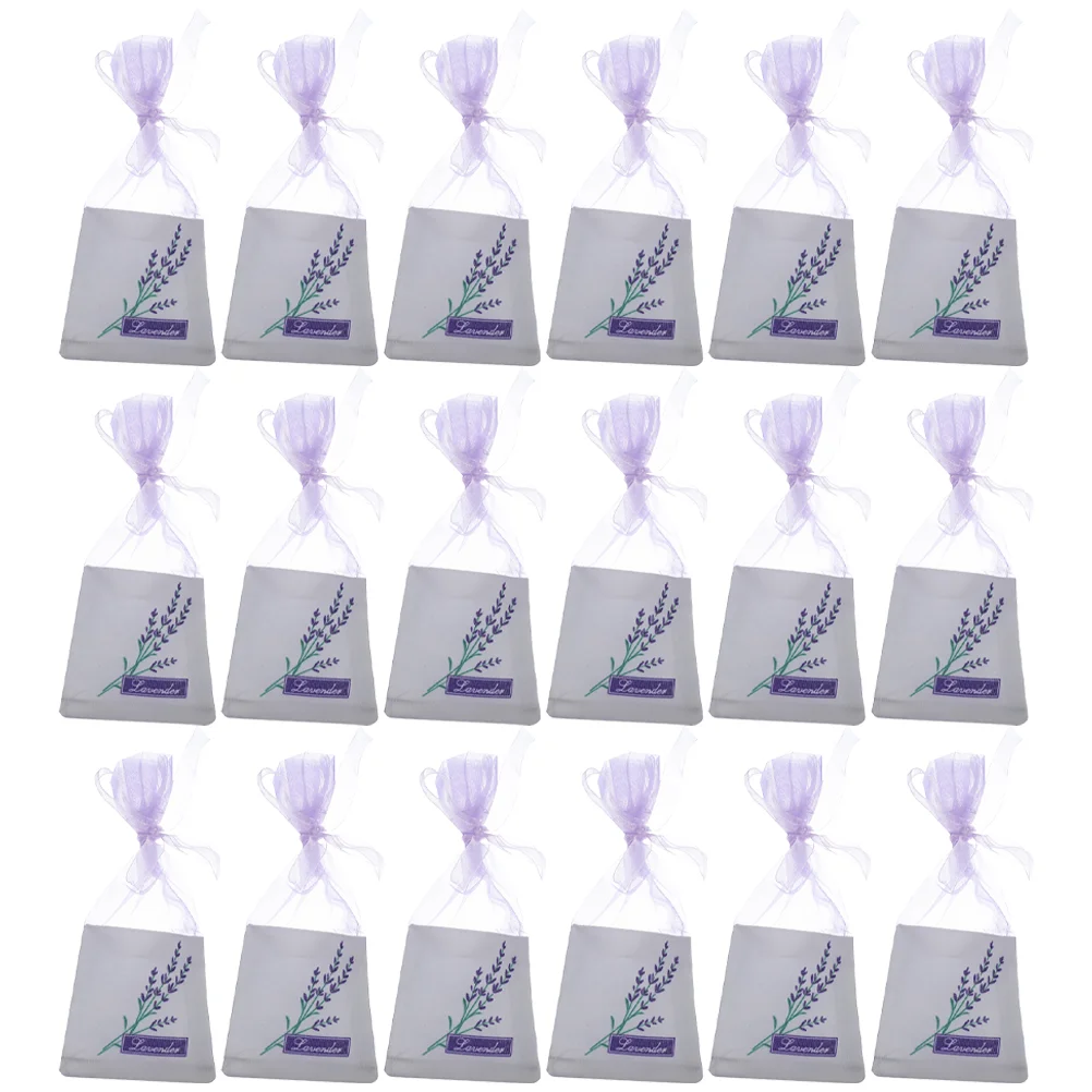 50 Pcs Sachet Bag Vosarea Lavender Travel Packaging Bags Small for Lavendere Cotton