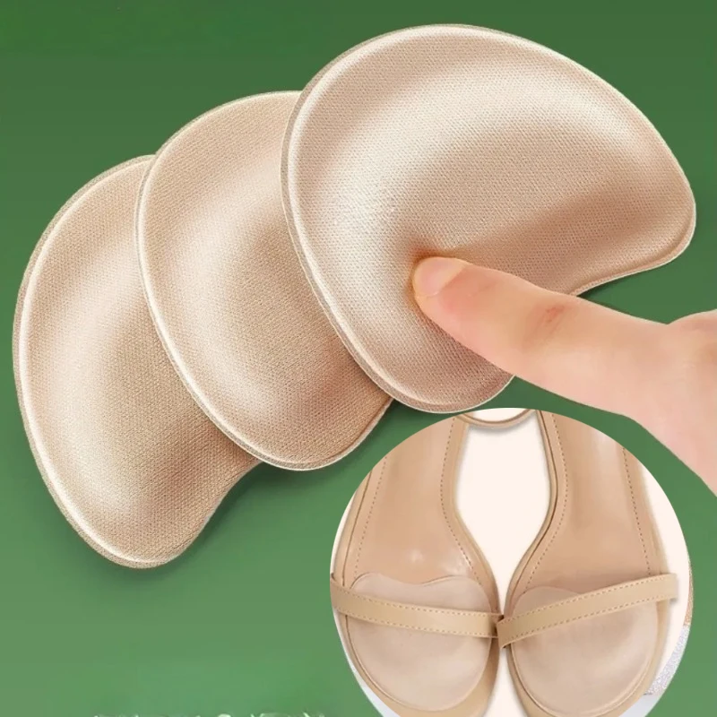 

2/4PCS New Forefoot Pads Woman Sandals High Heels Pain Relief Insoles Non-Slip Shoe Pads Filler Toe Pads Foot Care Tool For Girl