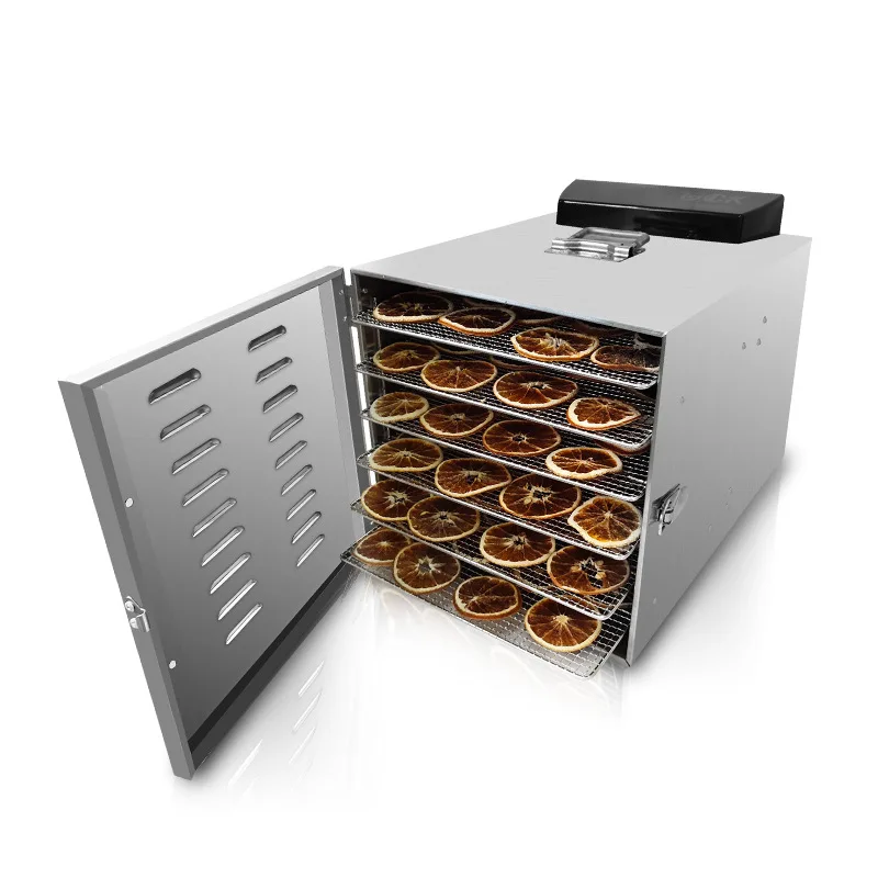 6 Lớp Thú Cưng Thịt Dehydrator Trái Cây Sấy Máy Nhà Thép Không Gỉ Máy Sấy Thực Phẩm Cho Thực Phẩm Và Rau Củ Quả