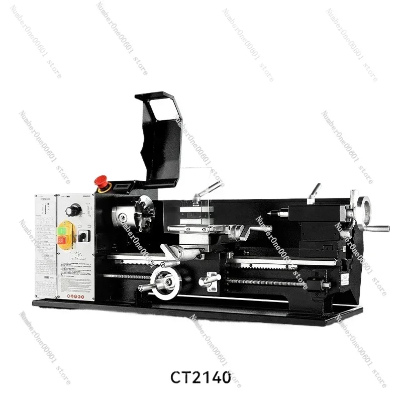 

CT2140 Small Micro Lathe Instrument Lathe Imported Bearings Automatic Tool Feeding High Precision Lathe