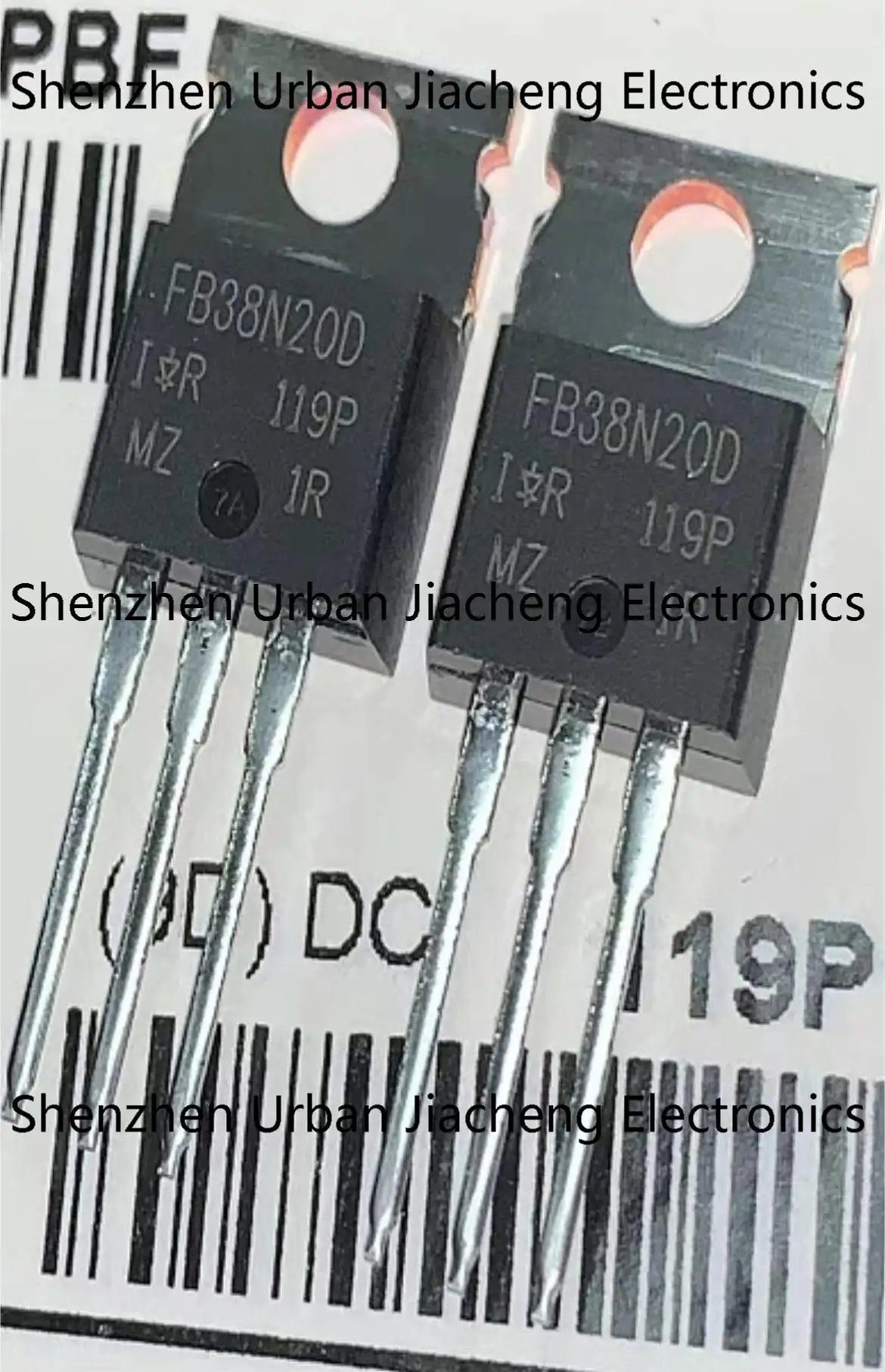 10PCS/LOT FB38N20D IRFB38N20D TO-220 43A200V Imported Original Best Quality In Stock Free Shipping