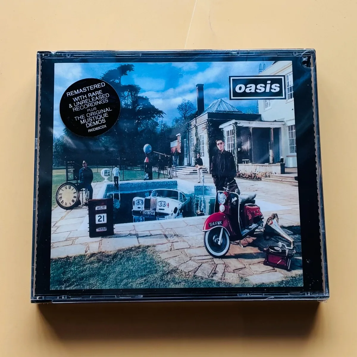 

Oasis Be Here Now Classic Britpop Album CD Expanded Track Collection for British Rock Fans and Music Collectors