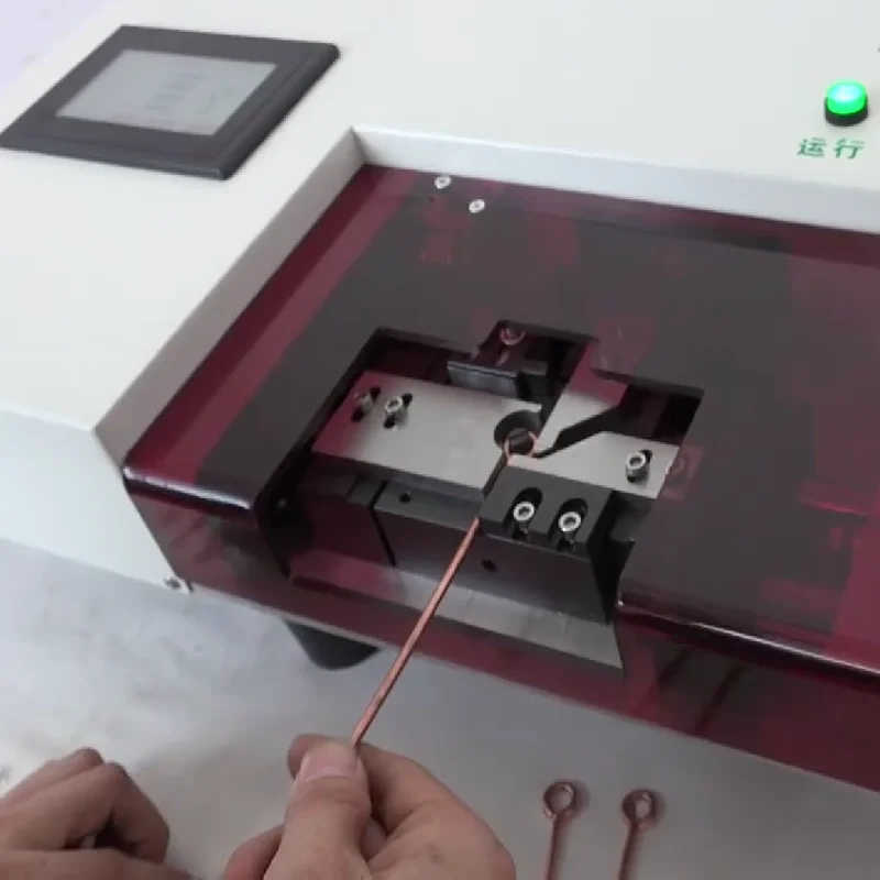 LY-106 108 112 Touch Screen Control Automatic Circle Making Bending Machine 5/6/8/10/12MM Compatible With Air Compressor