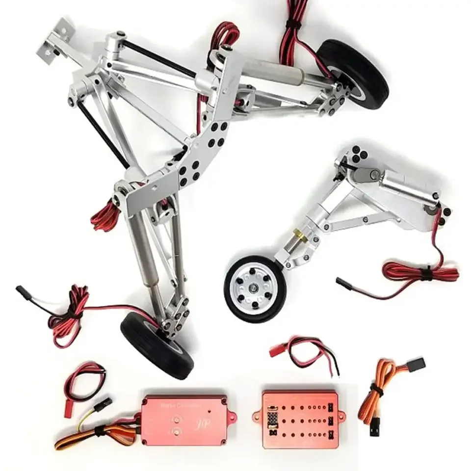 JP Hobby ER120 12 kgs Metal Landing Gear with 65mm Brakes Wheel 120-T1-F16 Controller