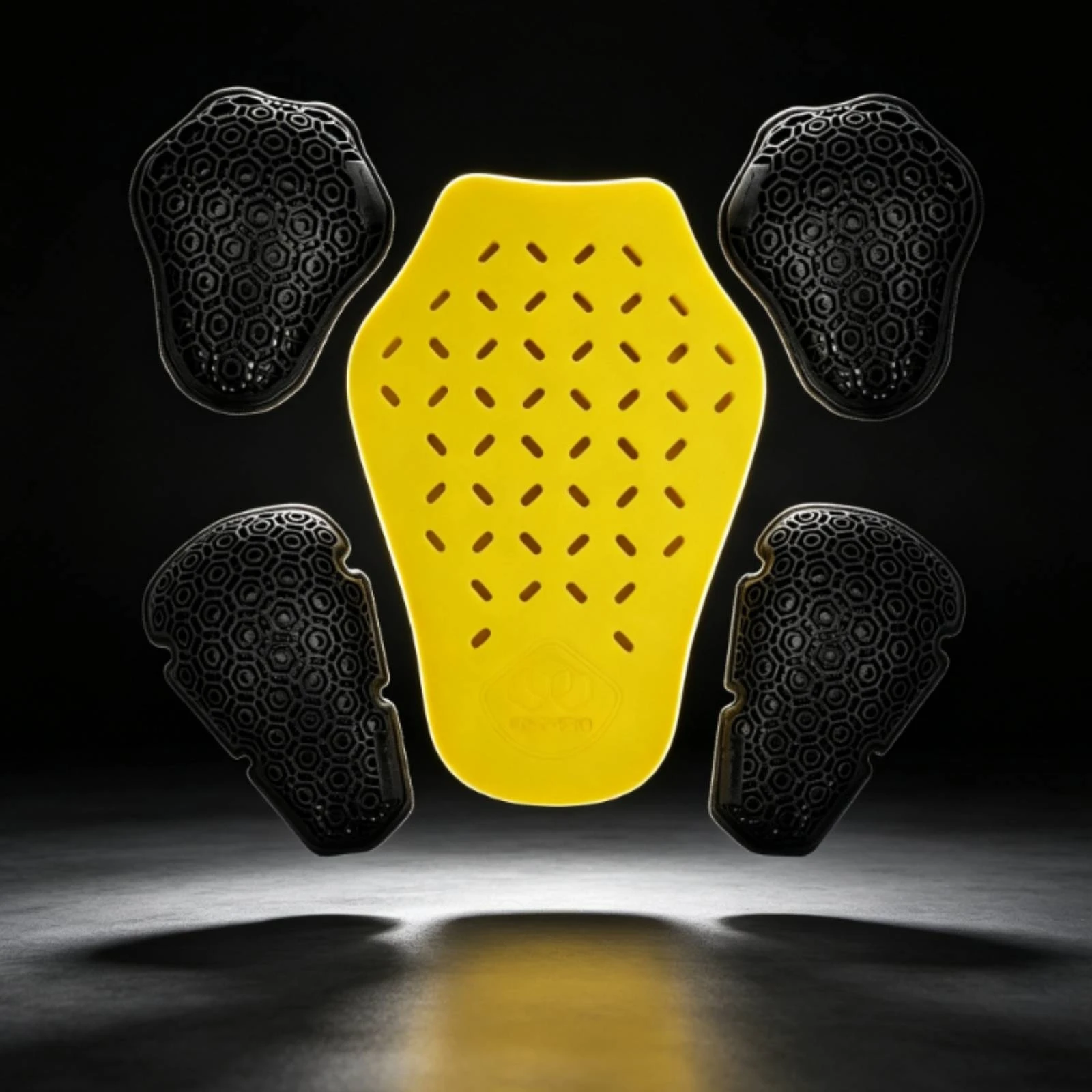 Motorcycle Armor Inserts Breathable Shock Absorbing Slim Protective Pads Set for Motorcycle Riders Jacket view 5