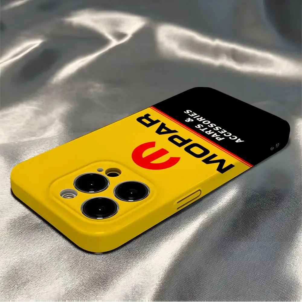 M-MOPAR Phone Case For Iphone 16 Pro Max 15 Pro 13 14 12 11 8 7 Plus X XR XS Max All Inclusive Cover