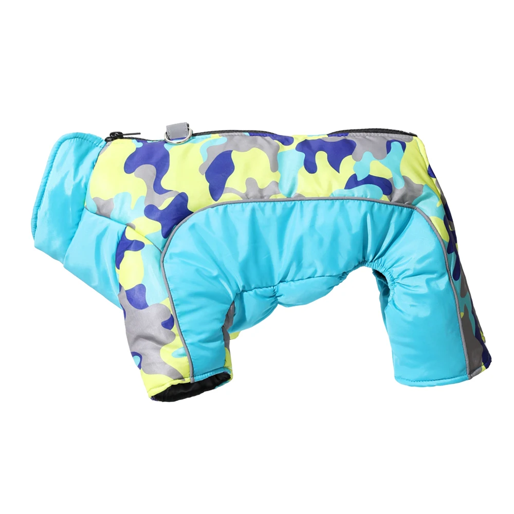 Wasserdichter Hundeanzug, Winterkleidung für Haustiere, warme, reflektierende Wolljacke für kleine und mittelgroße Hunde, Mops- und Chihuahua-Kostüm. – Detail 6