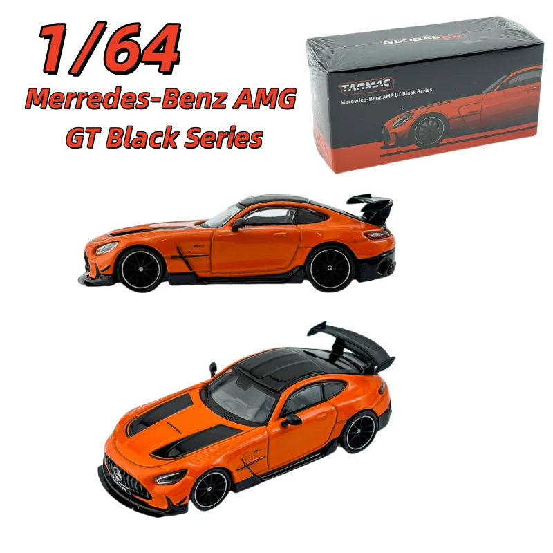 

TW Diecast 1/64 Scale Merredes-Benz Alloy Car Model Merredes-Benz AMG GT Black Series BS Version Play Vehicles Original Box