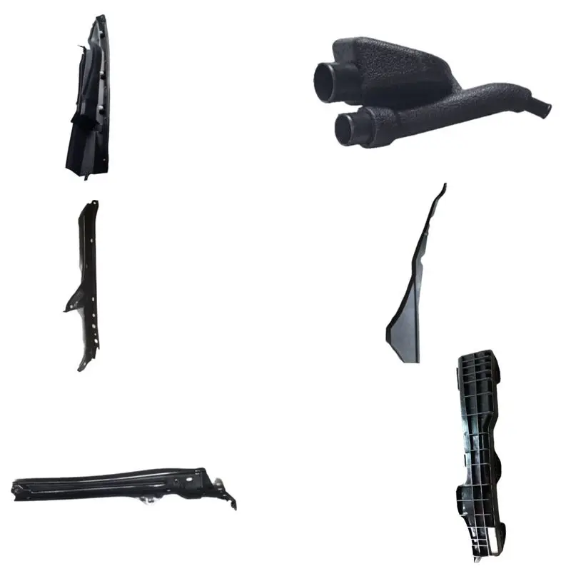 Left front fender top reinforcement left side fender rear splash guard Air intake resonator air box Engine hood lock bracket ass