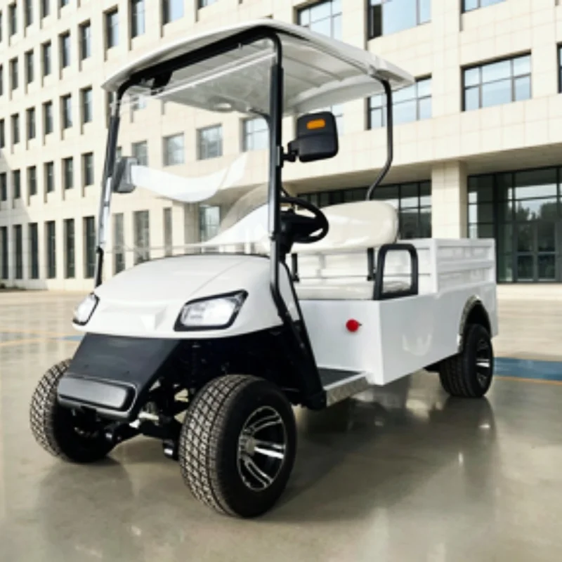 Hot Selling 4000W 72V Urban Scooter Electric Golf Cart For Hotel Resort Off-Road Hunting 12-Inch Off-Road Tires Rear Cargo Box