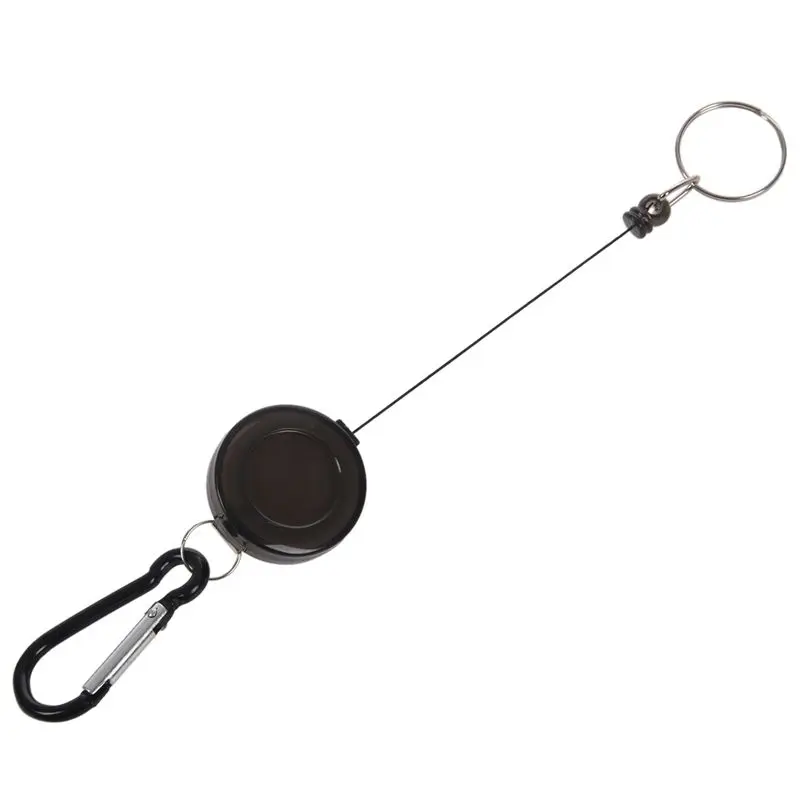 Danemark ge Reel Retracalger Reco-Canon YObalance SKI Card Holder, Key Chpuppy Document, Black Amound, 2 Pcs