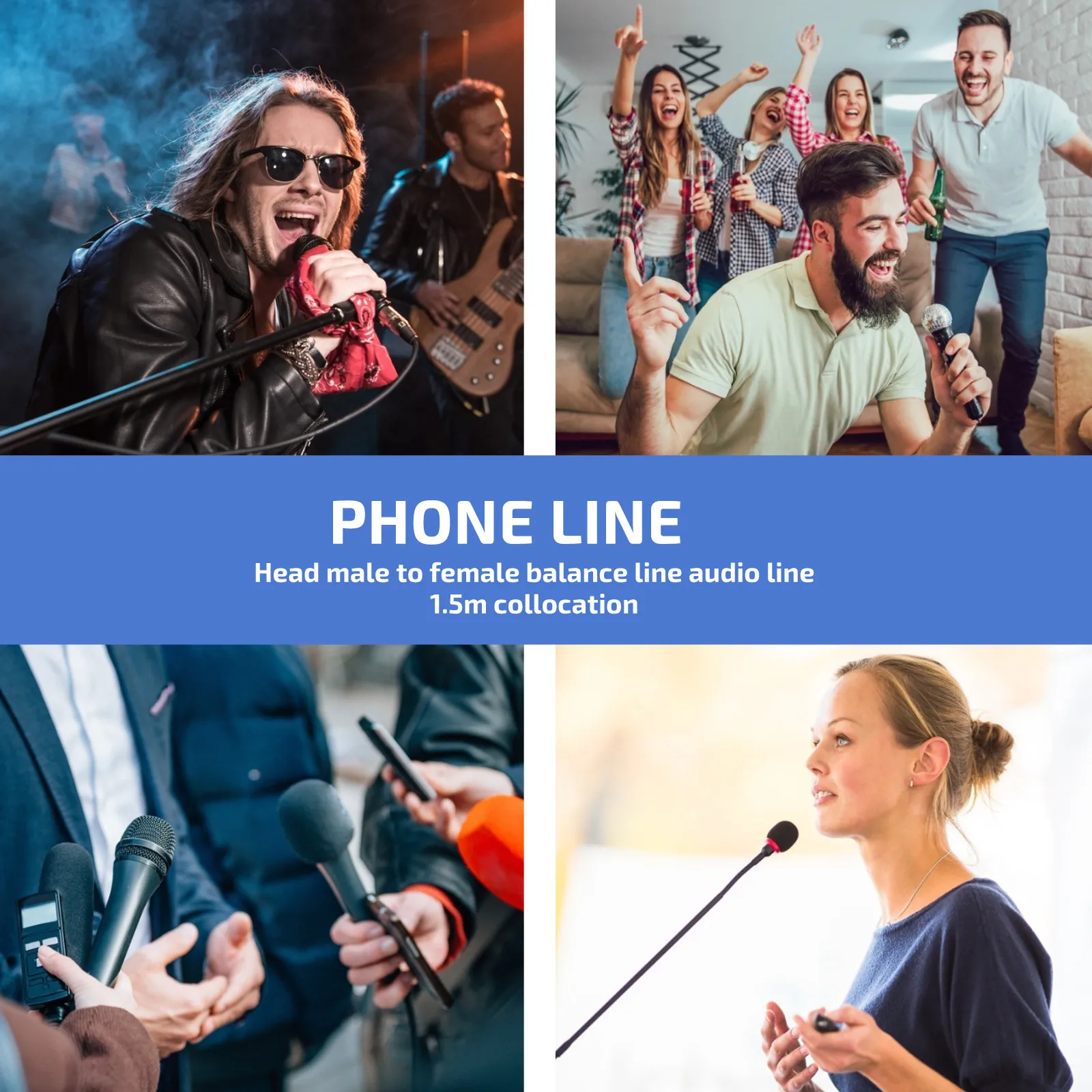 2M Xlr Microphone C…