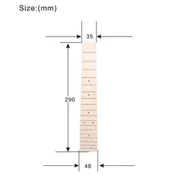 Maple 26 Inch Ukulele Fingerboard Fretboard Luthier Tool Parts