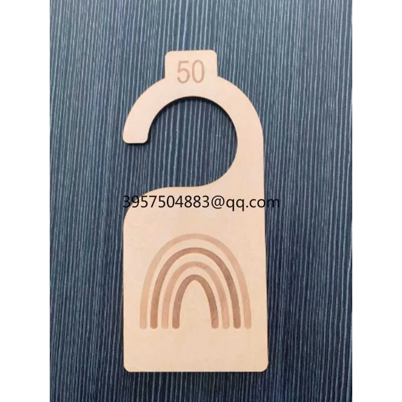 divisor de armário divisor de madeira cabide divisor