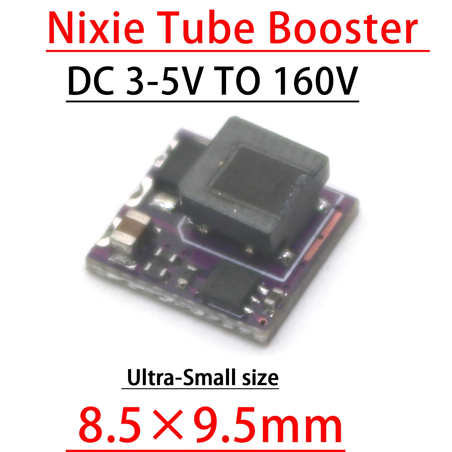 MINI DC 3V-5V to 160V 170V DC boost High Voltage Power Module drive Nixie Tube Glow clock IN12 IN14 IN18 IN8 Magic Eye